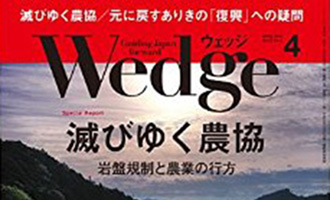雑誌 ウェッジ WEDGE